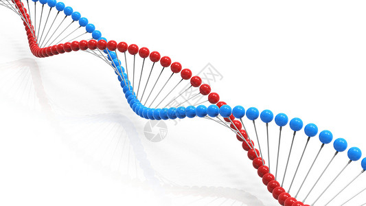 DNA基因链条背景图片