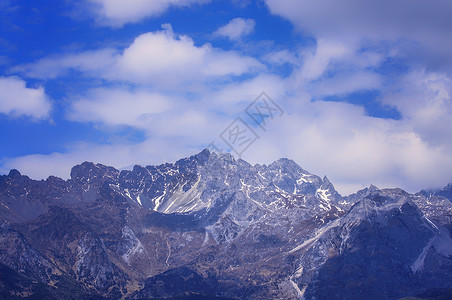 轿子山丽江玉龙雪山冰川公园背景