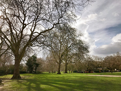 伦敦公园风景图片