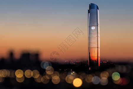梦幻之城摩天大厦高清图片素材