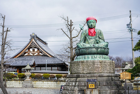 善光寺日本旅游高清图片