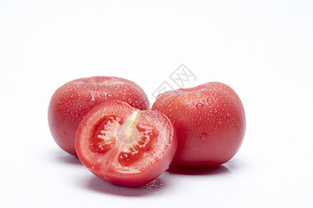 生活直降一半蔬菜西红柿静物背景