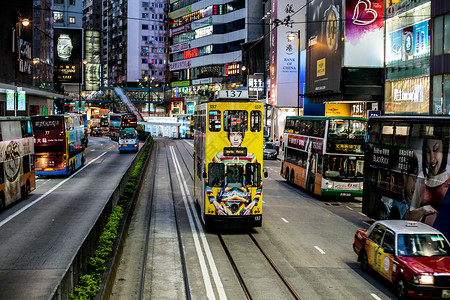 香港电车香港电车高清图片