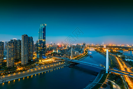 武汉汉江两岸城市高清图片素材
