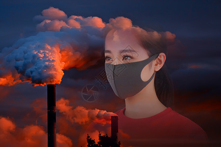 环境污染工厂高清图片素材