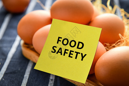 黄色桌布食品安全设计图片