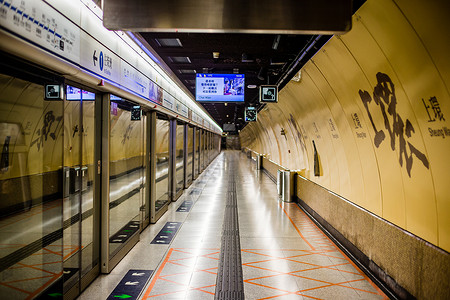 道路空间香港地铁背景