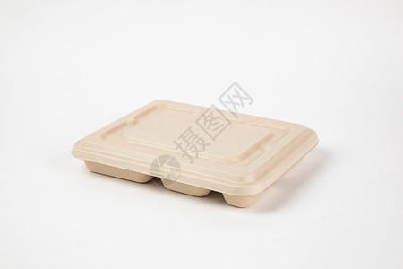 塑料纸盒环保饭盒背景