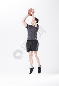 打篮球锻炼健身打篮球的运动男性背景