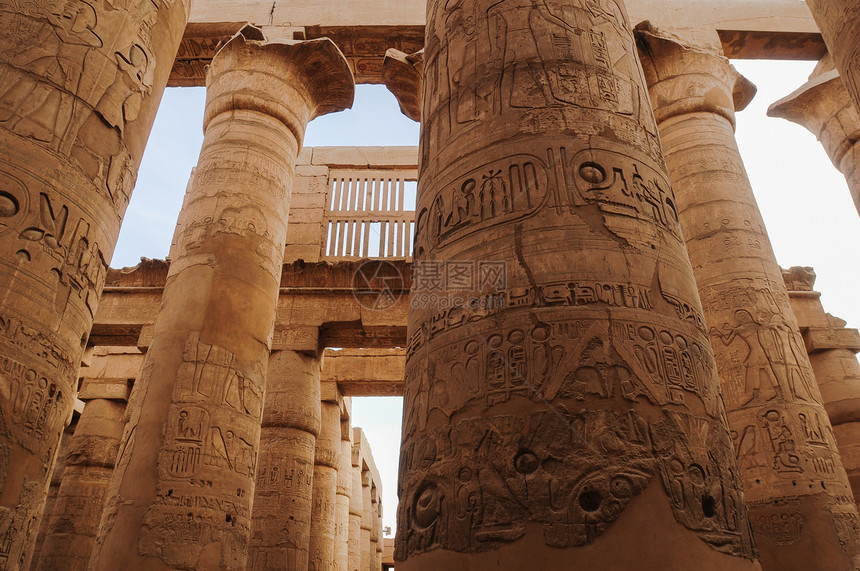 埃及卢克索卡纳克神庙图片
