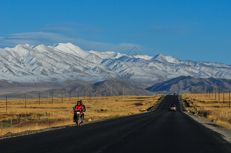 青藏公路风光背景