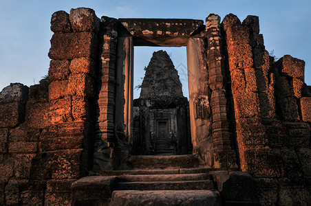 柬埔寨佛教柬埔寨吴哥窟背景