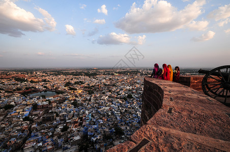 印度焦特布尔古城高清图片