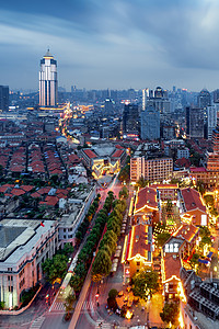 武汉汉口老城夜景图片