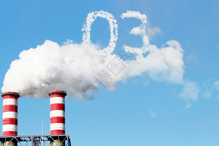 破坏生态空气中的臭氧设计图片