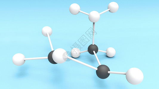 分子基因立体结构背景图片