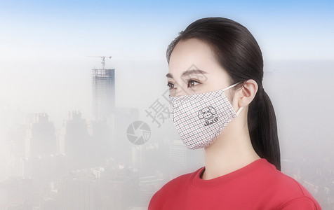 空气病毒环境污染设计图片