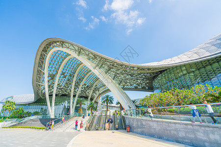 海南国际旅游岛海南三亚国际免税店背景