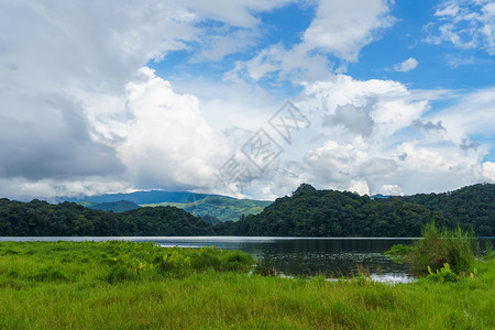 龙潭沟云南勐梭龙潭背景