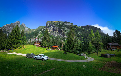 风景如画的瑞士风景风景如画的瑞士风光背景