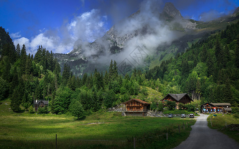 风景如画的瑞士风光高清图片