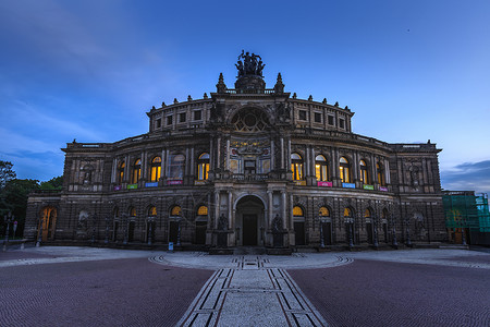 欧洲歌剧院背景图片