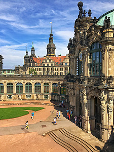德国著名旅游城市德累斯顿建筑风光图片