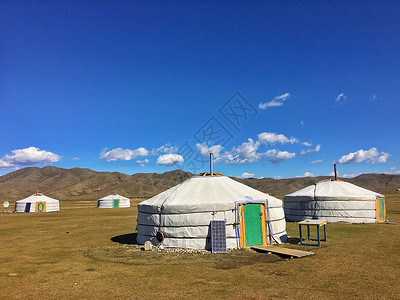 内蒙古秋季大草原风光自然美高清图片素材
