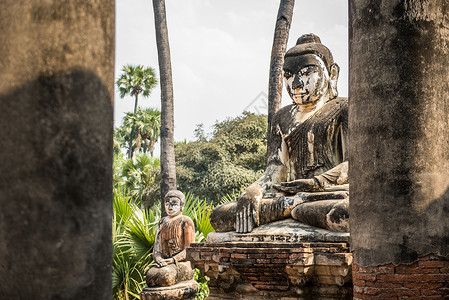 缅甸佛教历史遗迹历史文化高清图片素材