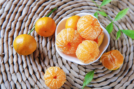 橘子瓣小蜜橘背景