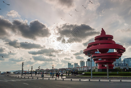 青岛五四广场图片