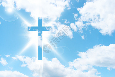 十字架耳环宗教文化设计图片