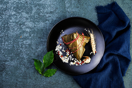 端午节粽子传统美食高清图片素材