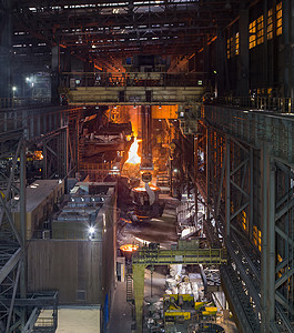 车间炼钢厂炼铁厂高清图片