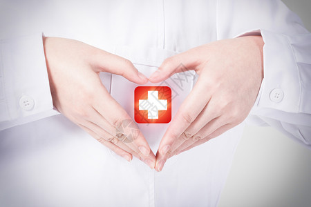爱心护士节红十字设计图片