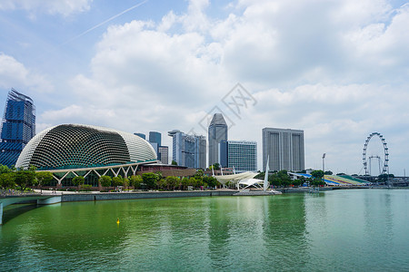 新加坡滨海湾公园高清图片素材