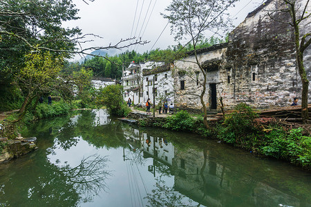 江西婺源美景背景图片