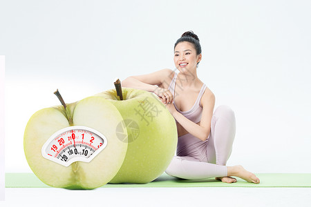 红苹果青苹果减肥设计图片