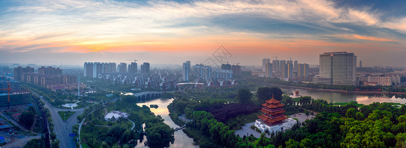 生态宜居城市背景图片