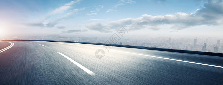 高速公路服务区城市公路背景设计图片