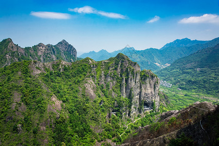 浙江风景温州雁荡山风景背景