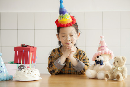 女孩过生日儿童过生日高清图片