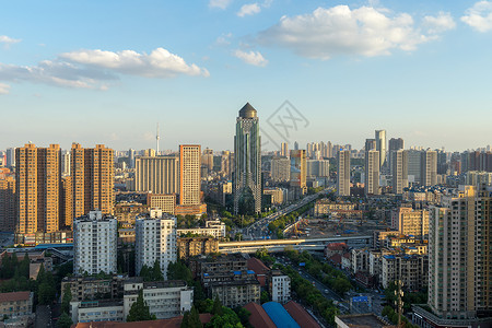 武汉汉口城市风光图片