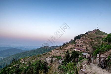 仙居顶山峦风景图片