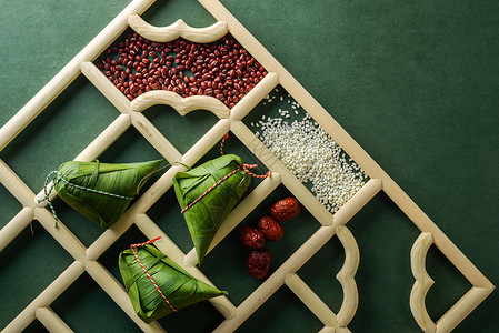 传统端午节粽子背景高清图片素材