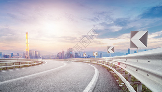 高速公路服务区公路背景设计图片