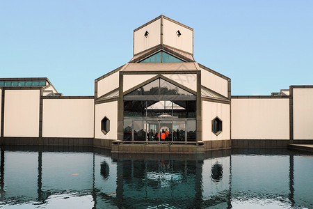 对称几何苏州博物馆背景