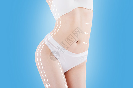 美容形体臀部健康减肥设计图片