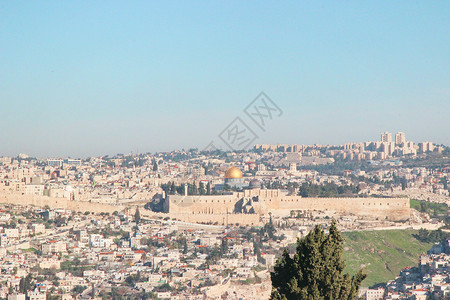 以色列耶路撒冷老城高清图片