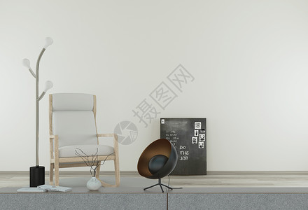 台灯信息美式风格室内家居设计图片